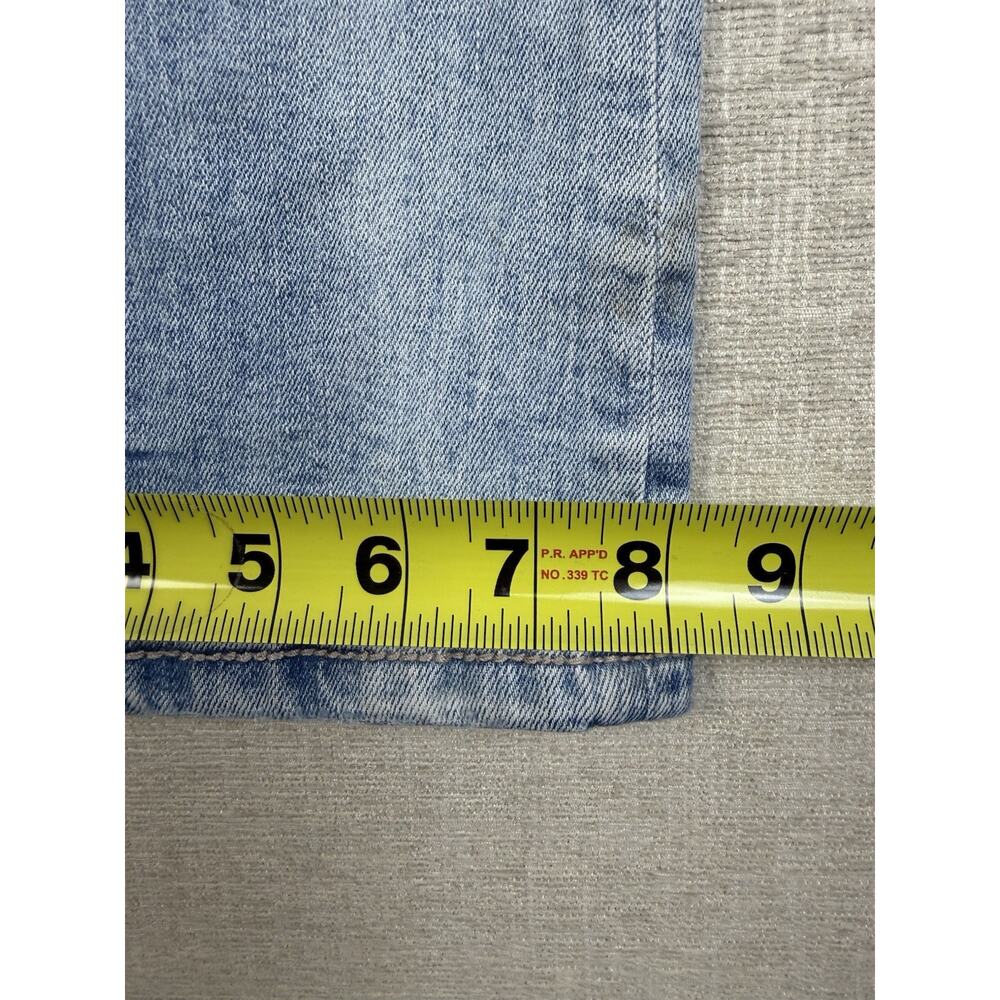 BKE Aiden Men’s Jeans 30R Bootleg Light Wash Distressed Stretch Denim - Picture 10 of 11